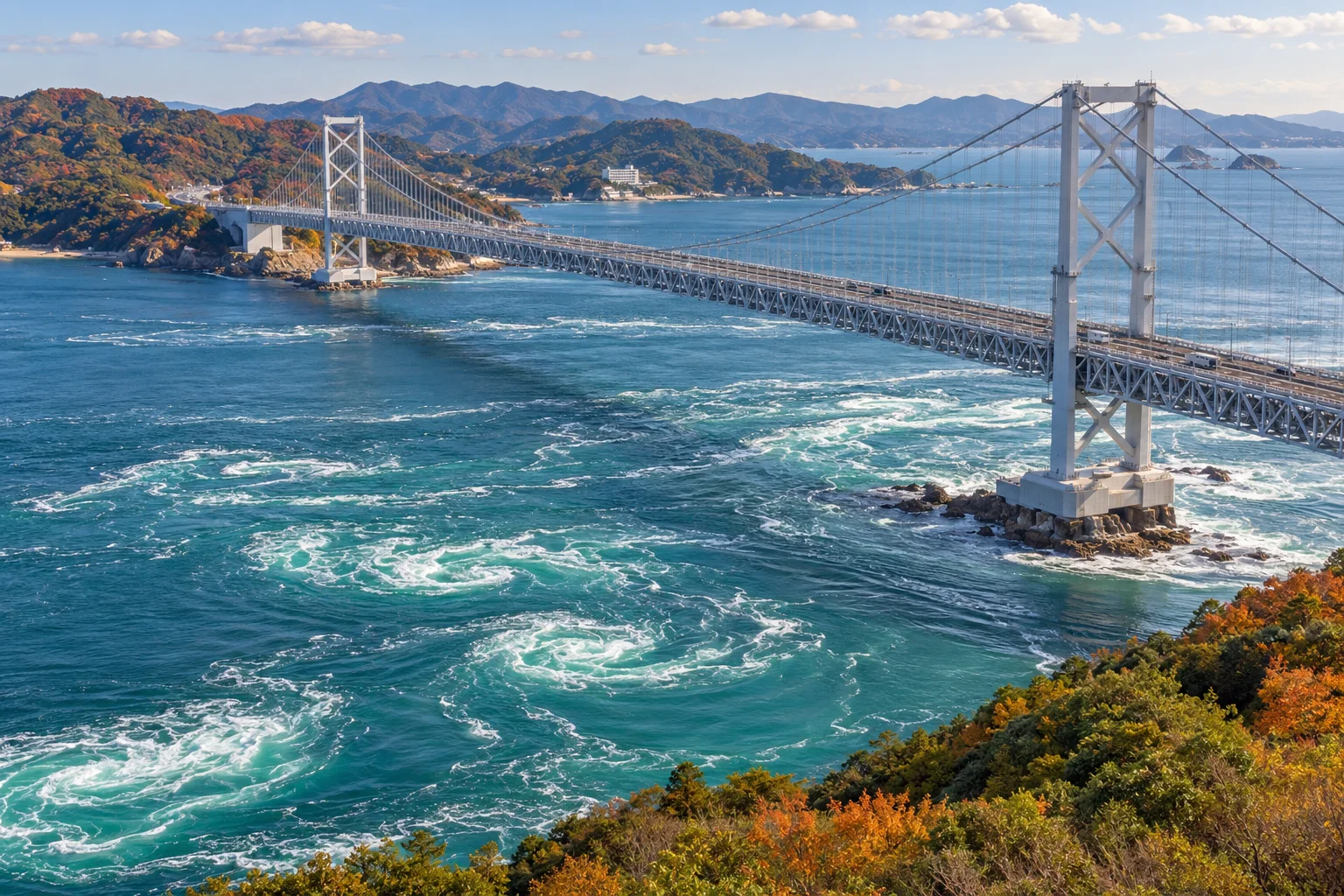 鳴門海峽渦潮與大鳴門橋